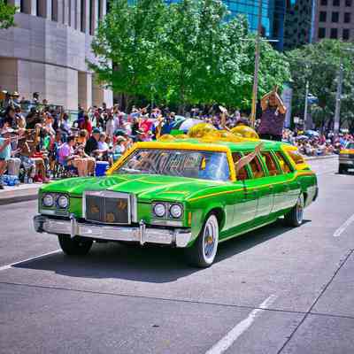 072, Art Car, Cosmic Catalina, the Boogie Mobile, T.P.W.R. (Will) & The Cosmic Customizers