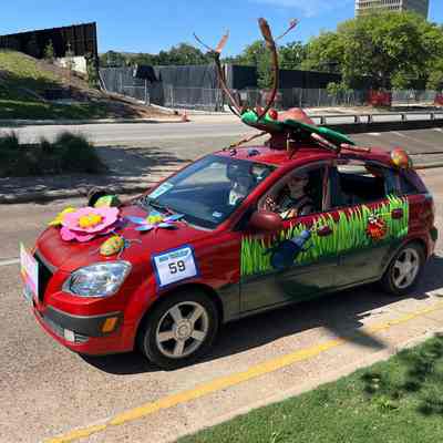 059, Art Car, Beetlemania, Lady Bug,