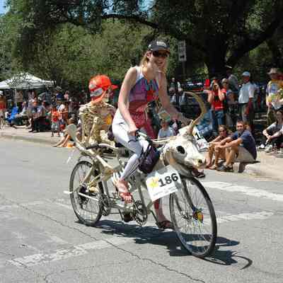 186, Bone Bike, Sharon and Gus Kopriva