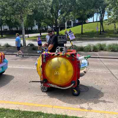 174, Contraptions, Apocalyptic Robot Transportation = A.R.T, Josh Waddell, 3 Bulls UPcycling