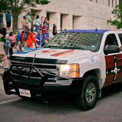 133, Texas Flags Truck, Stanley Smith