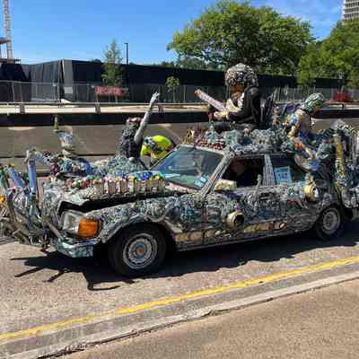 142, Art Car, Electric Ladyland, Rebecca Bass and Reagan High School