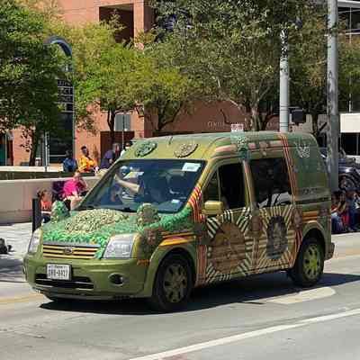 068, The Green Man Van, Kirk Suddreath