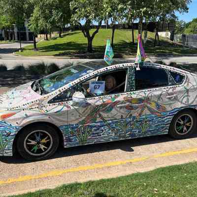 067, Painted Car, Dragonfly Whimzee, Team Dragonfly Whimzee