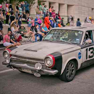 135, Space Race, Frank Thomas Escape Velocity Racing Art Collective