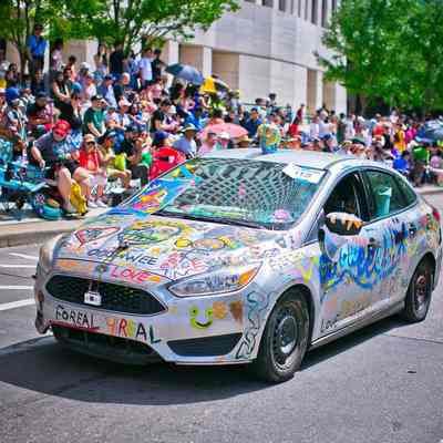 113, Painted Car, The Ooowwee Art Mobile, Ooowwee