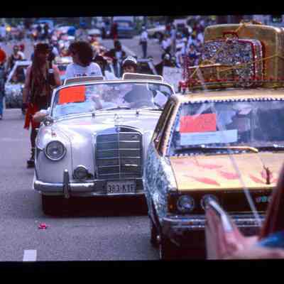 179, 56 Mercedes Convertible, Mary Lou Henry