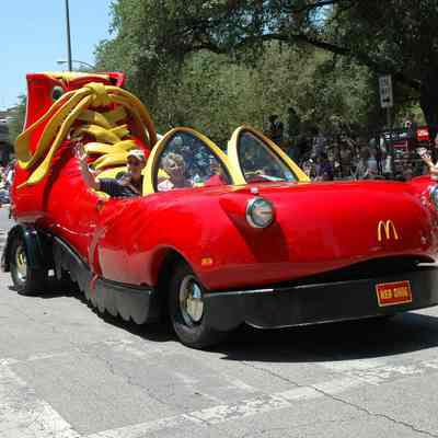 194, Big Red Shoe Car, Patty Parenti