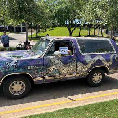 252, Painted Car, Dragon Wagon, Jay Goldberg