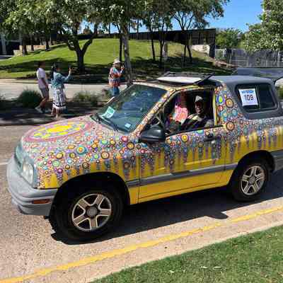 109, Painted Car, Bubblz LaRue, Ken Hoge & Niro Cortez