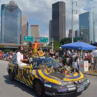 189, Jesus Christ Monkey Car, Kirk Suddreath