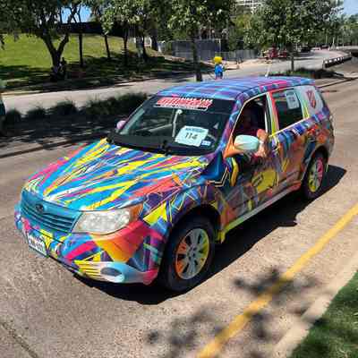 114, Painted Car, SYMBOLYZER // S-37, UP Art Studio (Artist: Serty31)