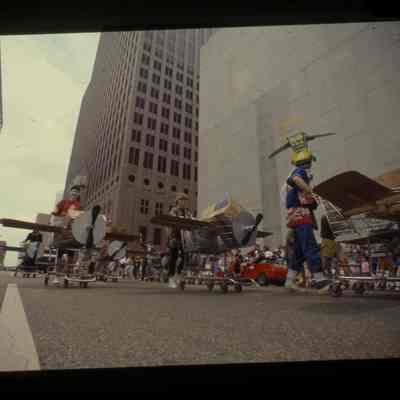 077, Kamikaze Shopping Carts, Beth Nowling