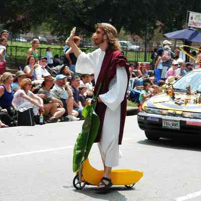 208, Jesus Christ Monkey Car, Kirk Suddreath