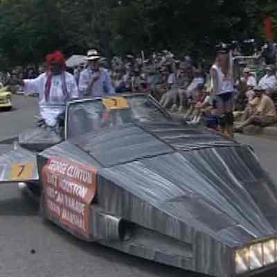 007, Jet Car with Grand Marshal George Clinton, Jim Robertson 2