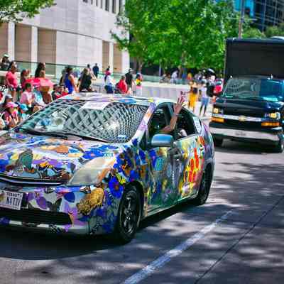 265, Painted Car, Texas Natives, Chris Greene and friends