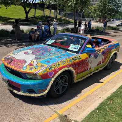 262, Painted Car, Magic Mustang, The Glitter Ritters