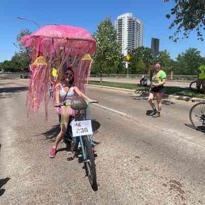 236, Team Jelly, Urban Art Bike, Jellyfish