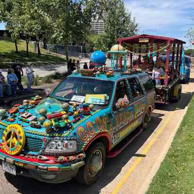 264, Art Car, Peace Expedition, The Glitter Ritters