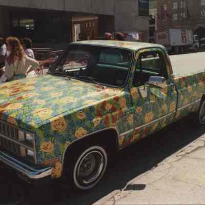 012, Texas Wildflower truck, Barbara Jones