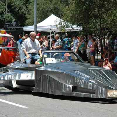 007, Jet Car with Mayor Bill White, Jim Robertson