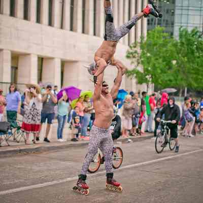 174, Twenty Years of Art Car on the Streets of Houston (Zebra Krewe), Amy Lynch Kolflat