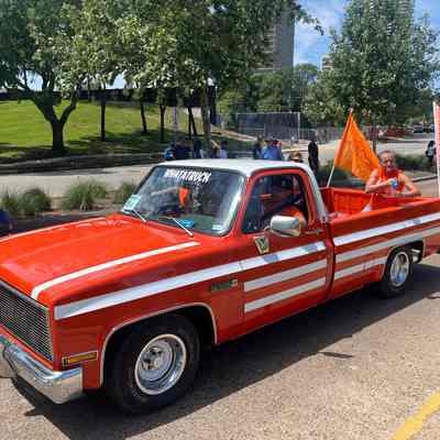 154, Painted Car, Whatatruck, Dennis and Vena Townsend