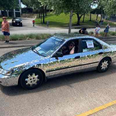 268, Art Car, Shattered Vanity, Nicole Strine