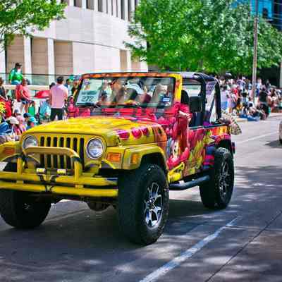 272, Painted Car, Aztec Eagle Jeep, Scott Tarbox/ John Smither & Lauren Waddell