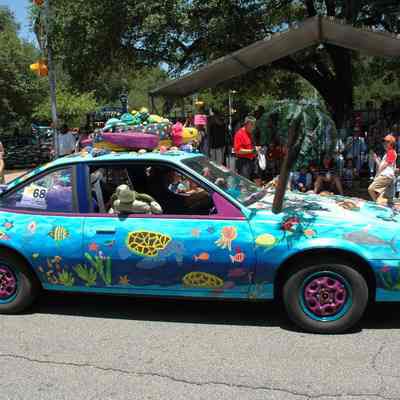068, Tortuga Car, Save the Sea Turtle, Georgia Redonet