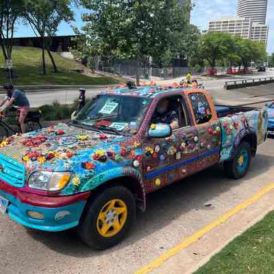 222, Art Car, Because We Can, Virginia & Andre Bally