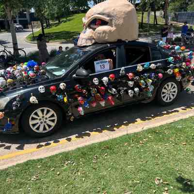 013, School, Skull - O -Muerto, Milby High Rollerz, Milby High School