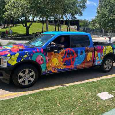 271, Art Car, Punk Truck 86, Nicky Davis