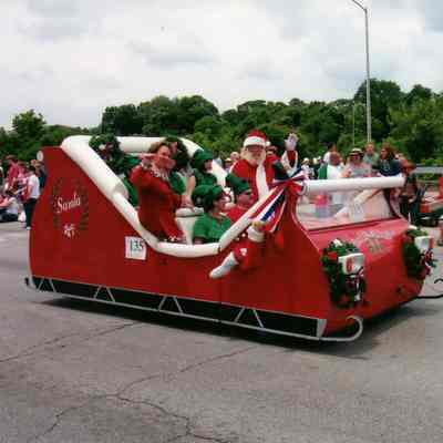 135, Santa & His Sleigh, Peter Boone