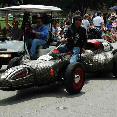 243, Racing Lizard, William T. Burge