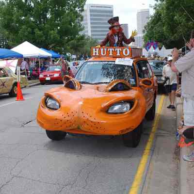 012, Hutto Hippo Art Car, Tom Kennedy (deceased)