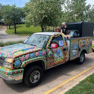160, Painted Car, The Jingle Truck, JT Pit Crew
