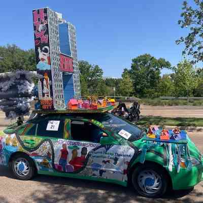 021, Teenage Mutant Art Cartists, Bellaire High School Art Car Club, Houston Strong