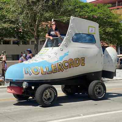 037, Rollercade Roller Skate Car, Jeffrey Hull