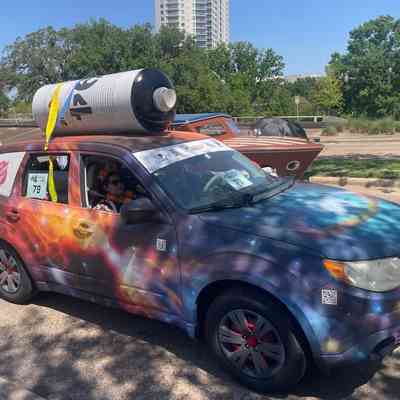 079, Zach Murray w/ UP Art Studio, Celestial Cruiser