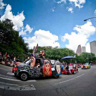 022, Women That Rock Art Car, Bonnie Blue