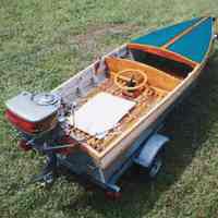          1929 Johnson Hydroplane Outboard Boat 13' picture number 1
   