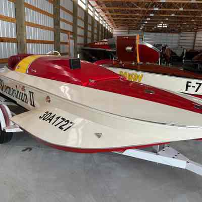 1941 Ventnor Hydroplane Race Boat Recreation 19'