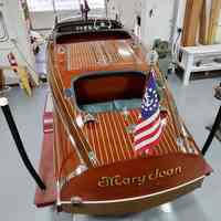 Chris Craft 1941 Triple Cockpit Runabout Barrel Back 23