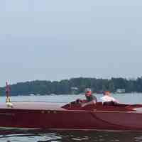          HOOSIER is the only known remaining original “Hoosier Class 28” race boat built by Hacker Boat Company.
   