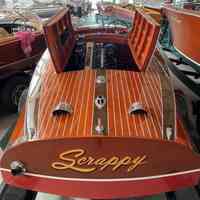          Chris Craft 1942 Hydroplane Special Race Boat Barrel Back 16' picture number 2
   
