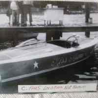         Chris Craft 1939 Special Race Boat Barrel Back 16' 