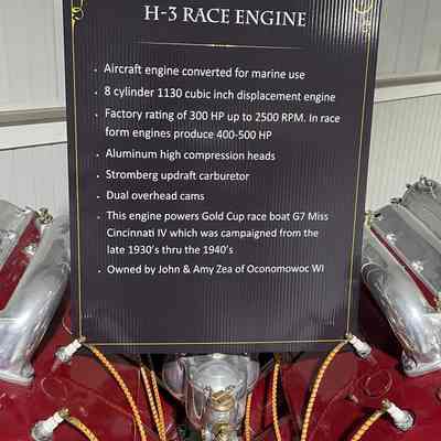 Hispano Suzia H-3 Engine Display Erickson