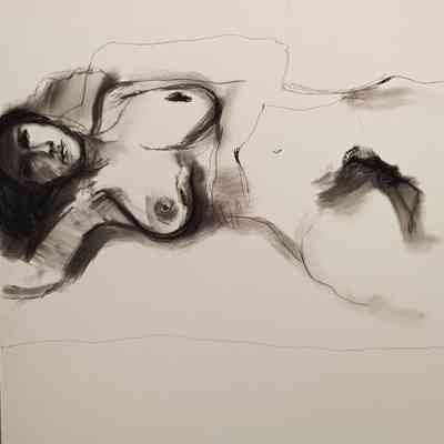 Nude with Bent Knee