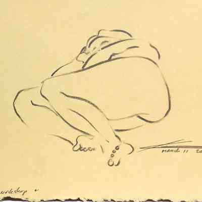 A nude without a blanket